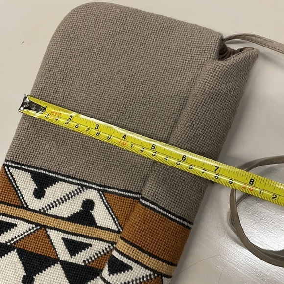 PATRICIA SMITH MOON BAG Vintage 1980 Aztec Bag - Picture 11 of 14